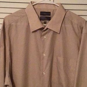 Mens collared button down dress shirt